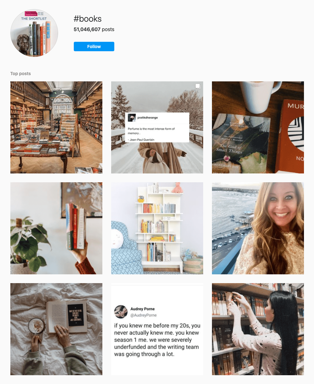 #books Hashtags for Instagram