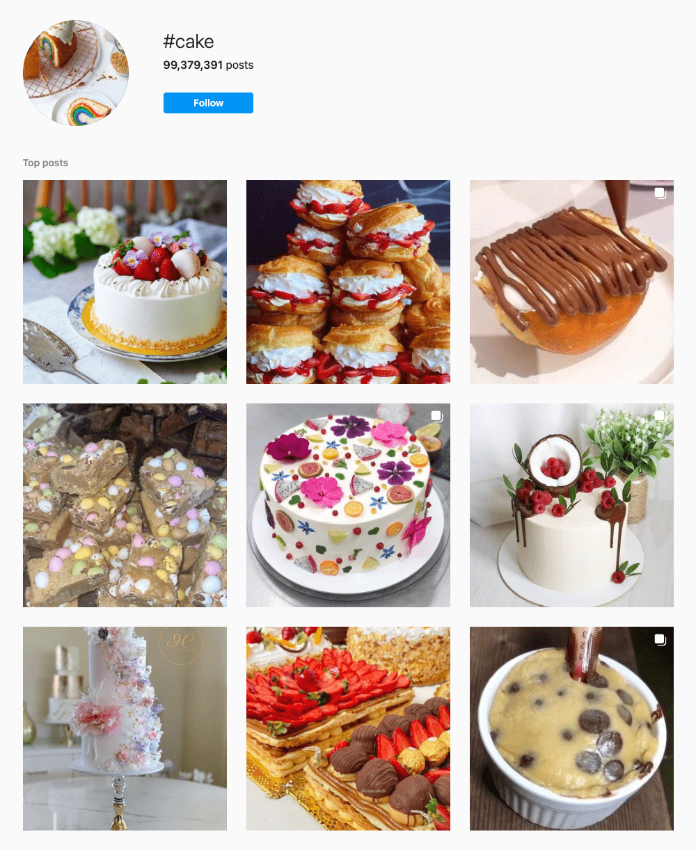 #cake Hashtags for Instagram