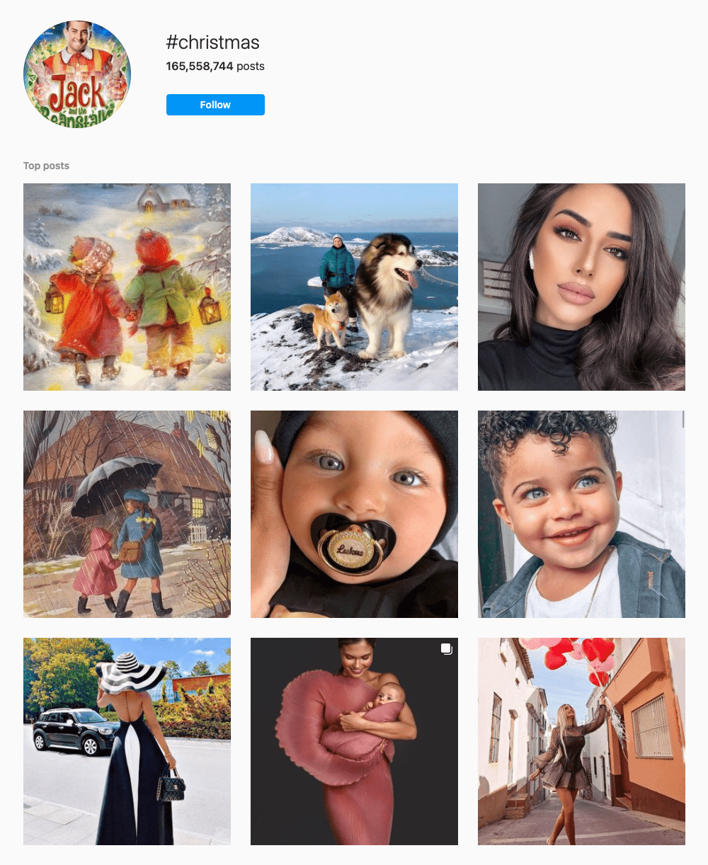 #christmas Hashtags for Instagram