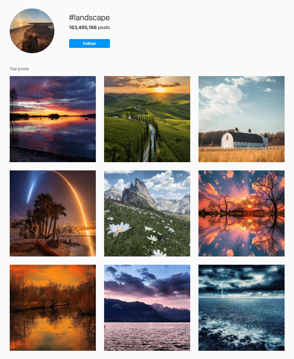 144 BEST Landscape Hashtags in 2021 📈 Copy & Paste