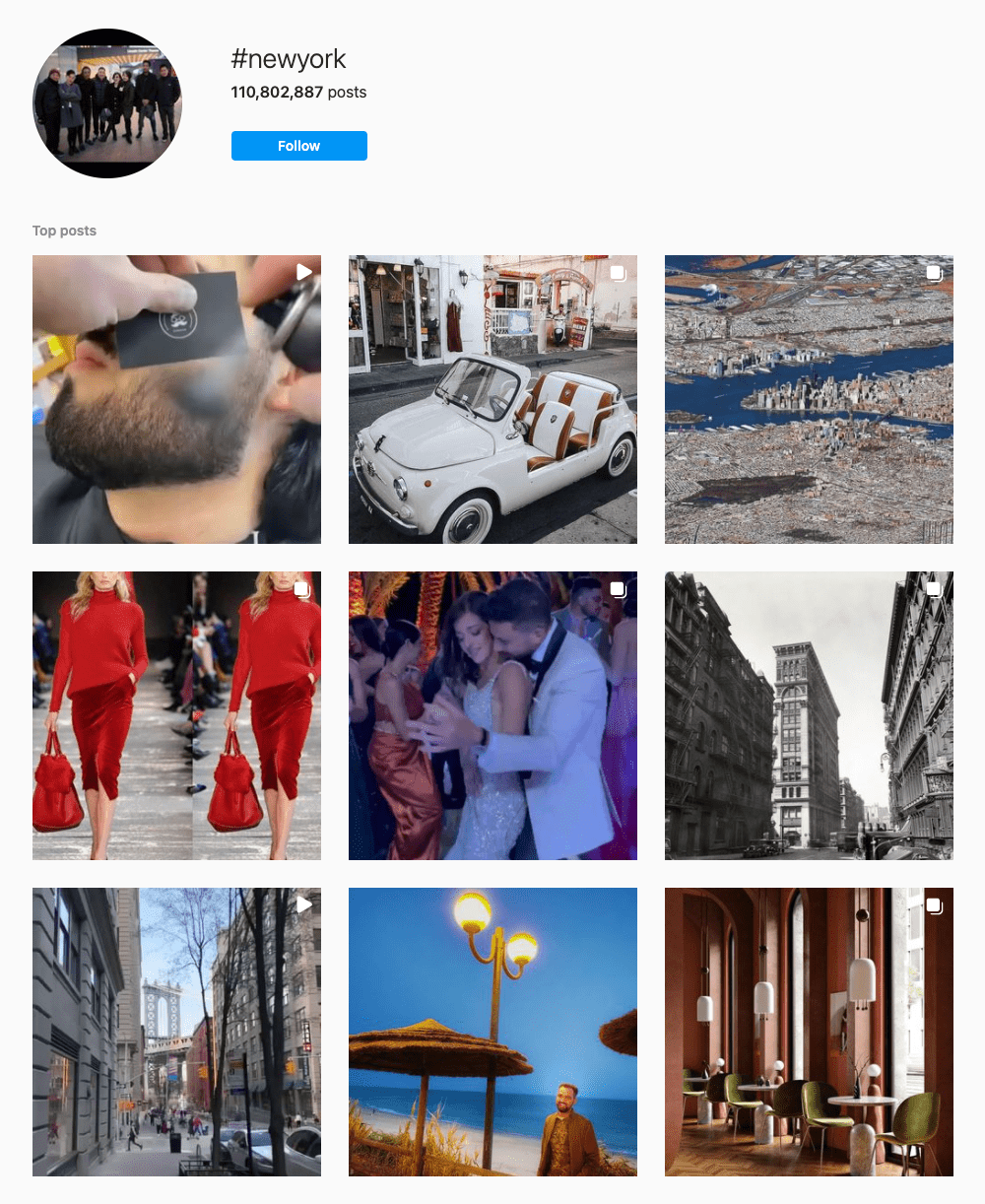 #newyork Hashtags for Instagram