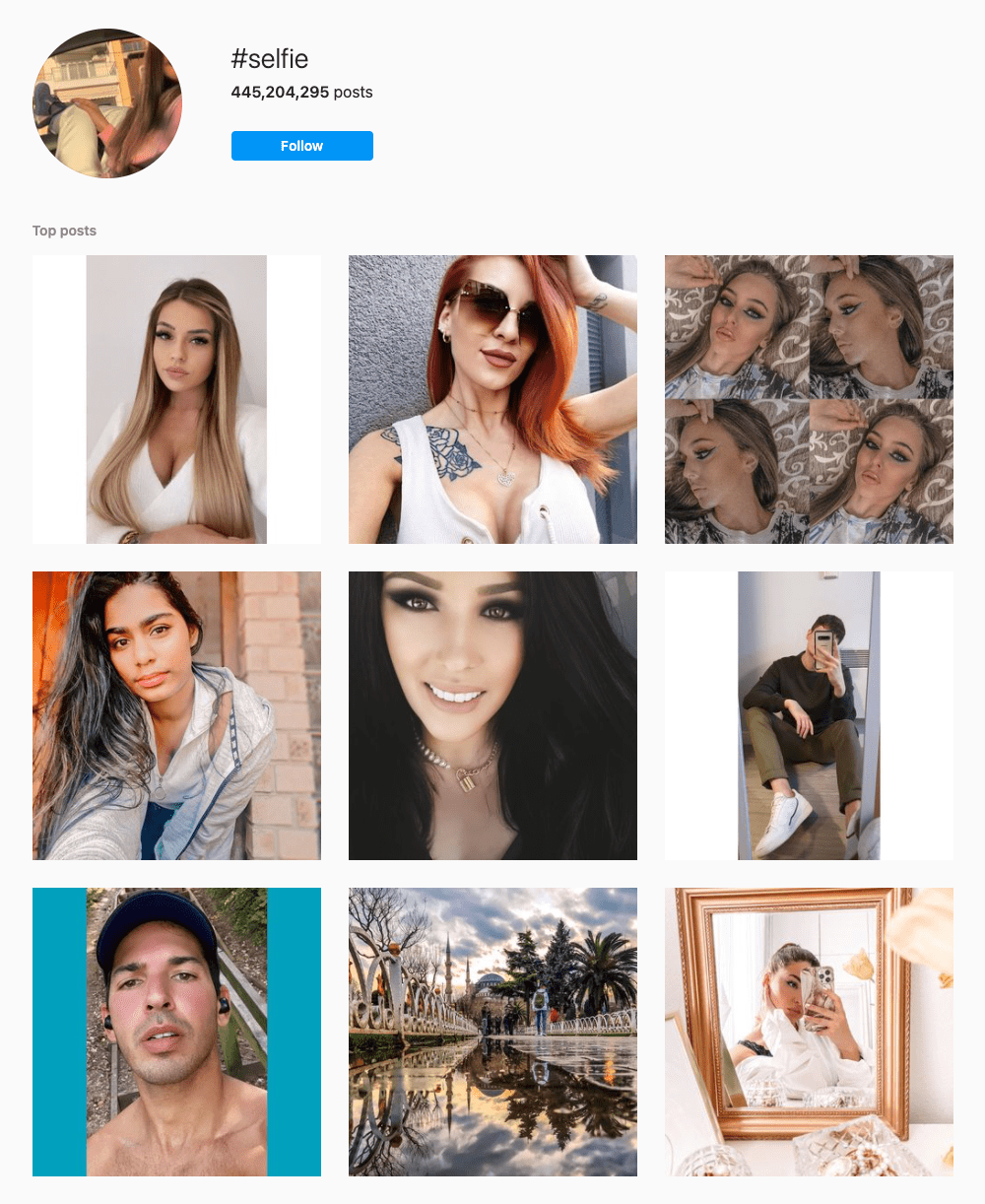 124 Best Selfie Hashtags In 2021 📈 Copy And Paste 