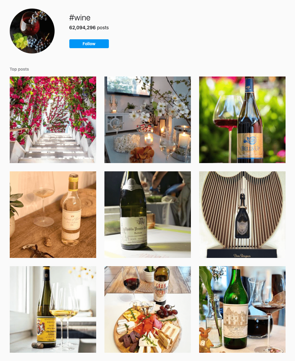 #wine Hashtags for Instagram